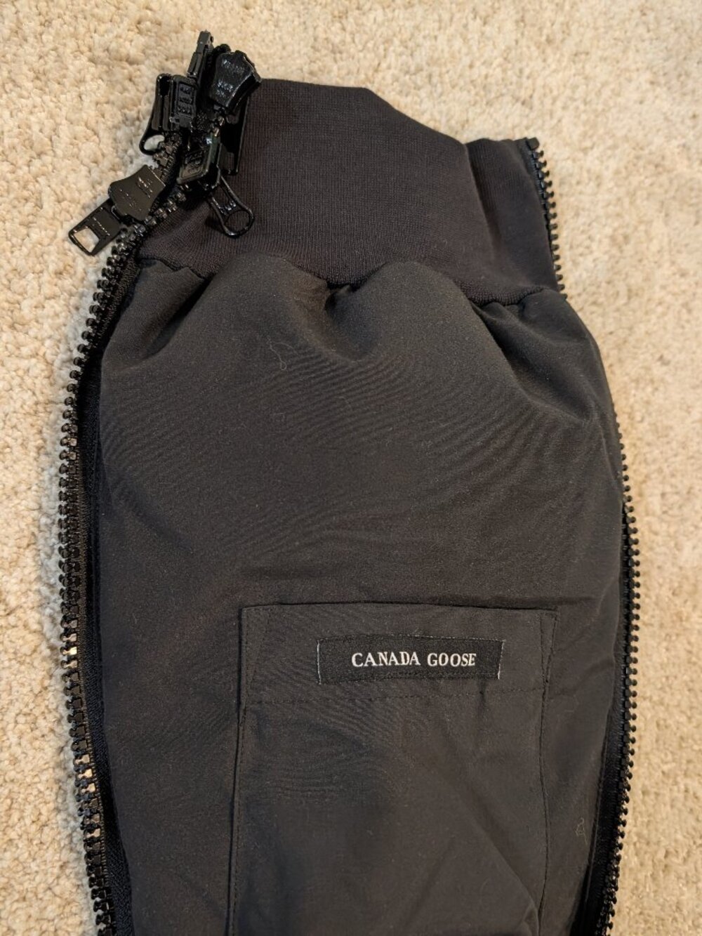 Canada Goose maternity extension panel